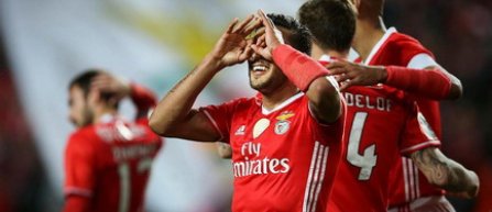 Benfica Lisabona a revenit pe primul loc in campionatul Portugaliei